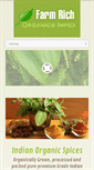 Mobile Screenshot of farmrichorganics.com